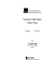 Fundamental and applied aspects of modern physics