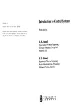 Introduction to control systems