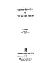 Computer simulation of flow and heat transeer