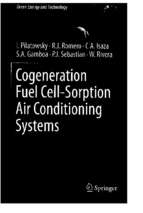 Cogeneration fuel cell sorption air conditioning