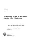 Monitoring water