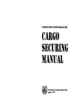 Cargo securing manual