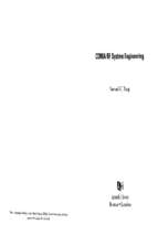 Cdma rf system engineering