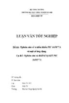 Nghiên cứu về vi điều khiển PIC 16F877A và một số ứng dụng - Nghiên cứu và thiết kế bộ KIT PIC 16F877A