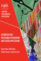 Automated data processing for maritime and floods applications