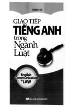 Giao tiếp tiếng anh trong ngành luật