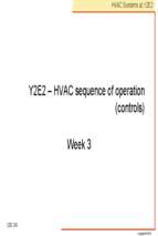 Hvac sequence of operation