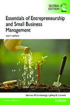 Scarborough norman m. et.al essentials of entrepreneurship and small business management, global edition