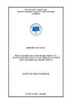 Phân tích năng lực cạnh tranh nghiên cứu so sánh tỉnh kiên giang và các tỉnh lân cận nhằm nâng cao năng lực thu hút đầu tư