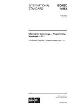 ISO/IEC 14882-2014. Information technology – Programming languages – C++