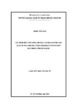 Xác định mức sẵn lòng chi trả của hộ gia đình cho dịch vụ thu gom rác thải sinh hoạt ở thành phố quy nhơn, tỉnh bình định