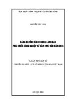 đảng bộ tỉnh bình dương lãnh đạo phát triển công nghiệp từ năm 1997 đến năm 2015