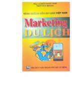 Ebook Marketing du lịch: Phần 1
