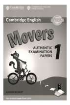 Movers authentic examination papers 1 for revised exam from 2018 (answer booklet)