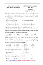 229. đề thi thử thptqg năm 2018   môn toán   cụm 5 trường thpt chuyên đồng bằng sông hồng   lần 1   file word có lời giải chi tiết
