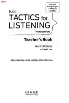 Basic teacher's book
