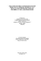 Effect of different energy to protein ratiosindiet and varying levels of cassava and copra meals at 1 to 21 days of age on the subsequent meat production performance of f1 mia x luong phuong chicken