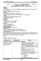 giáo án công nghệ 12 học kì 2