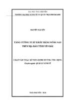 Tăng cường xuất khẩu hàng nông sản trên địa bàn tỉnh yên bái