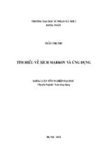 Tìm hiểu về xích markov và ứng dụng (2014)