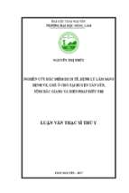 Nghiên cứu đặc điểm dịch tễ, bệnh lý lâm sàng bệnh ve, ghẻ ở chó tại huyện Tân Yên, tỉnh Bắc Giang và biện pháp điều trị (Luận văn thạc sĩ)