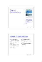 Chapter2 application layer