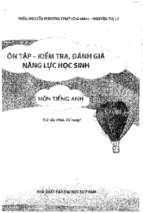 ôn tập kiểm tra đánh giá năng lực học sinh môn tiếng anh lớp 3 kì 2