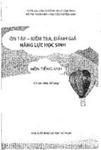 ôn tập kiểm tra đánh giá năng lực học sinh môn tiếng anh lớp 4 kì 2