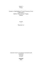 Economic contribution of forest products to rural livelihoods in northern mountainous villages, vietnam