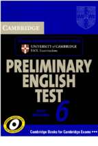 Cambridge 2010 preliminary english test 6 168p with key