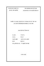 Nghiên cứu thành phần hóa học và khảo sát hoạt tính sinh học san hô mềm sinularia dissecta ở việt nam