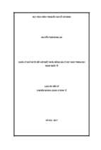 Quản lý nhà nước đối với xuất khẩu nông sản ở việt nam trong hội nhập quốc tế