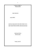 Quản trị lợi nhuận khi phát hành thêm cổ phiếu của các công ty niêm yết trên thị trường chứng khoán việt nam