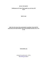 Nghiên cứu ứng dụng công nghệ reverse engineering trong thiết kế khuôn mẫu, ứng dụng thiết kế, chế tạo bộ khuôn đùn gioăng cao su cho xe tải