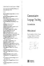 (cambridge language teaching library) william littlewood communicative language teaching_ an introduction cambridge university press (1981)