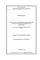 Phân tích các yếu tố ảnh hưởng đến sự hài lòng đối với công việc của cán bộ, nhân viên tại văn phòng cục thuế tỉnh hải dương