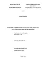 Nghiên cứu đa dạng di truyền quần thể của loài dầu nước (dipterocarpus alatusroxb. ex g. don) ở rừng nhiệt đới đông nam bộ