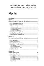 đồ án phân tích và thiết kế hệ thống quản lí thư viện trực tuyến   tài liệu, ebook, giáo trình