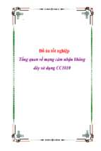 đồ án nghiên cứu các chế độ và cách chuyển đổi giữa các chế độ của cc1010   tài liệu, ebook, giáo trình