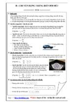 Bài tập chương 1   vật lý lớp 10   động học chất điểm   đáp án
