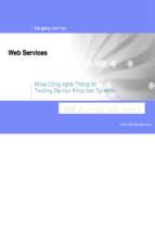 Bài giảng web services