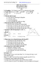 đề kiểm tra 1 tiết chương 1 môn hình học lớp 8