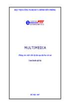 Giáo trình multimedia  