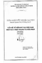 Vấn đề tiền giả tại việt nam hiện nay thực trạng và giải pháp