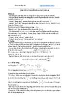 Tóm tắt lý thuyết và bài tập toán 10