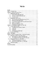 Khóa luận nghiên cứu ứng dụng hệ điều hành nhúng uclinux trên vi điều khiển s3c44b0x