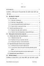 Luận văn khai phá luật theo tiếp cận tập thô