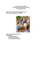 đồ án phân tích thiết kế hệ thống thông tin quản lý cửa hàng bách hóa bình minh