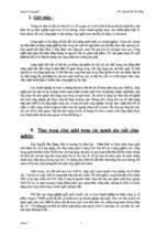 đề tài thực trạng công nghệ trong các ngành sản xuất công nghiệp