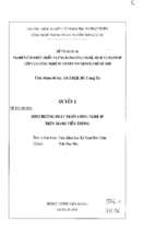 đề tài định hướng phát triển công nghệ ip trên mạnh viễn thông  